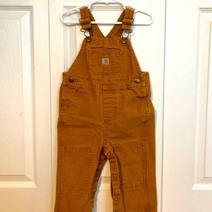 Carhartt toddler overalls!